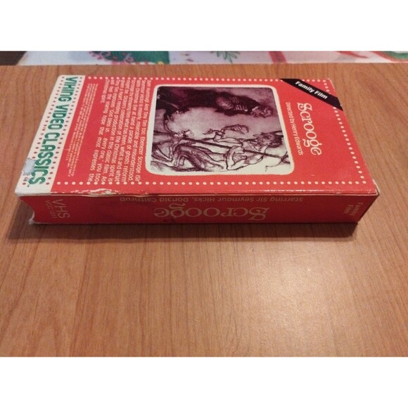Scrooge 1935 VHS - 1986 Viking Video Release - Picture 4 of 7
